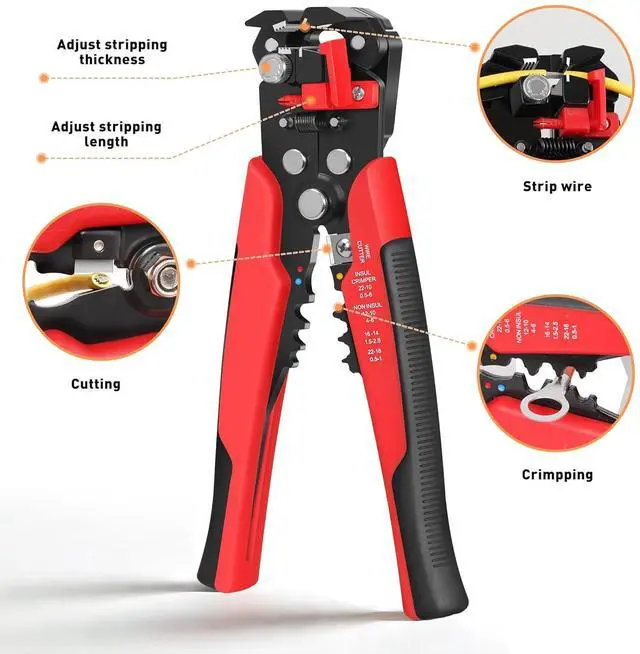 Alt view image 3 of 7 - Ultimate All-in-ONE Heat Shrink Solder Seal Wire Connectors Kit  Wire Striper, Heat Gun,  2000PCS Waterproof Solder Stick Butt Connectors, Electrical Wiring Connector Kit for Marine Automotive