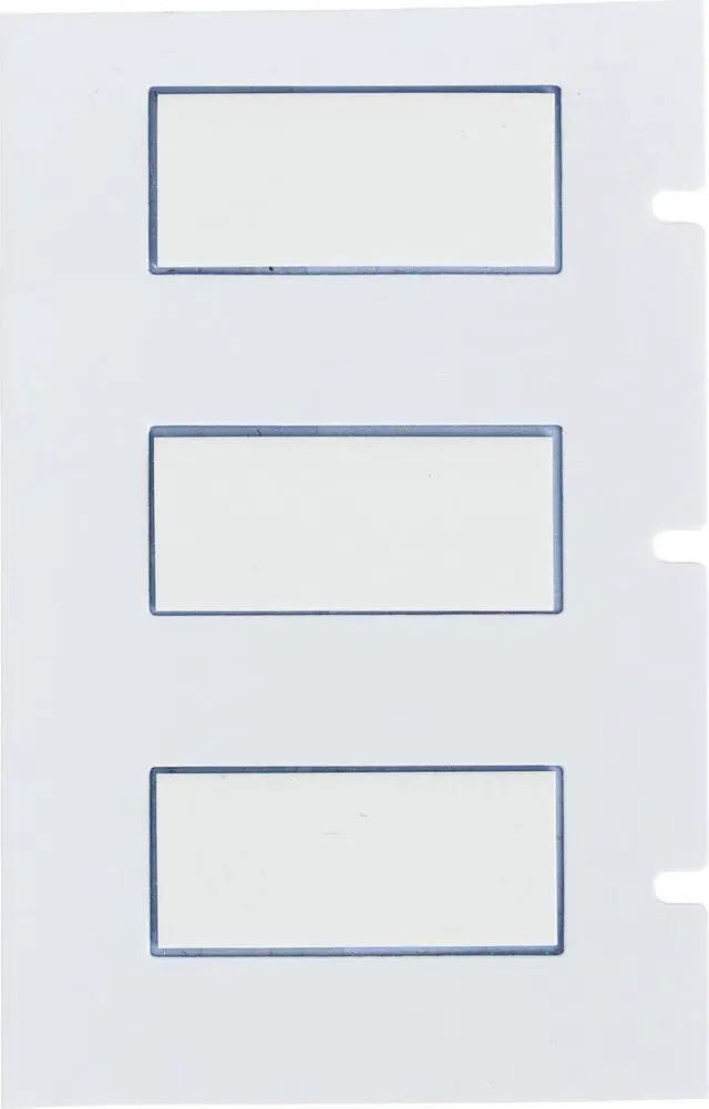 Alt view image 4 of 4 - PermaSleeve Heat Shrink Wire and Cable Labels for M610, M611, M710, BMP61, and BMP71 Printers - 0.25" Dia x 1", White. M6-250-1-342-WT