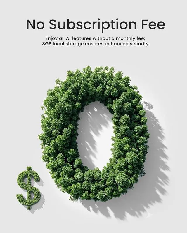 Alt view image 2 of 7 - Wireless Doorbell Camera with Chime, No Monthly Fee, 2K Video Doorbell with Dual Cam, AI + Radar + PIR Detection, 2.4/5GHz WiFi-6, Two-way Talk, Color Night Vision, Battery/Wired Powered, DB312