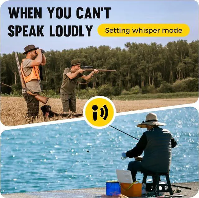 Alt view image 7 of 7 - Midd Kacy MK208 Camo Walkie Talkie - Long Range walkie talkies - 61 Channels Gmrs Handheld Radio -121 Privacy Codes,New Flashlight,SOS Siren,NOAA Weather Alerts & Scan - Camouflage,2 Pack