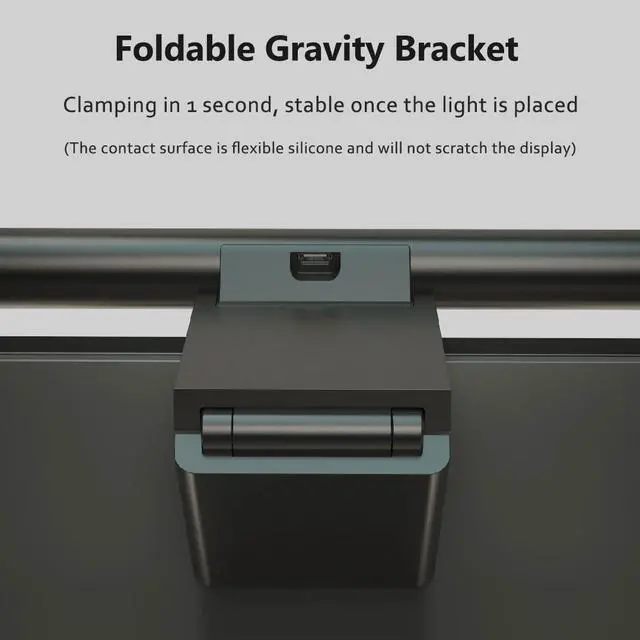 Alt view image 5 of 7 - Monitor Light Bar, LED Monitor Light Lamp with Dual Mode Control, No Screen Glare Stepless Dimming USB Hanging Lamp for Work and Office