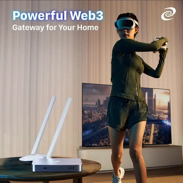 Alt view image 4 of 7 - Deeper Connect Mini Decentralized VPN Router Lifetime Free for Travel Home Enterprise-Level Cybersecurity Wi-Fi with Dual Antennas Adapter