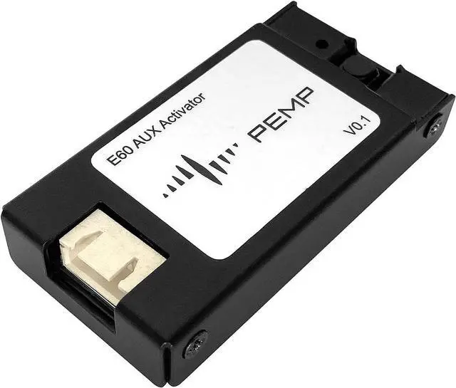 Main image of E60 Aux Activator Adapter Open The Audio of Original Car for BMW E61 E63 E64 CCC 2003-2010 (Note Step 4)