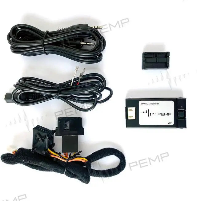 Alt view image 7 of 7 - E60 Aux Activator Adapter Open The Audio of Original Car for BMW E61 E63 E64 CCC 2003-2010 (Note Step 4)