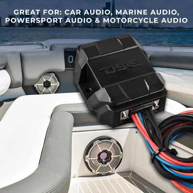 Alt view image 3 of 7 - BTC-Five Universal Wireless Bluetooth 5.3 Audio Receiver, Long Range Up to 130 feet, Water Resistant, iOS and Android Compatible