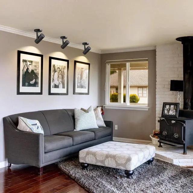 Alt view image 7 of 7 - 12W LED Dimm Zoom Ceiling Spotlight Indoor  Adjust Beam Angle 10-55° Surface Mount Wired Accent Spot Light for Picture, Plants & Painting | Warm White 3000K CRI 97, Black