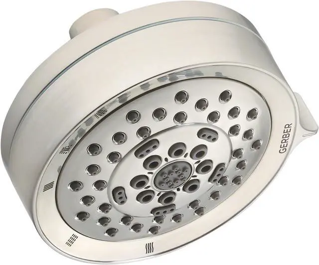 Main image of Danze D460064BN Parma Five Function Showerhead, 1.75 GPM, 4 1/2-Inch, Brushed Nickel