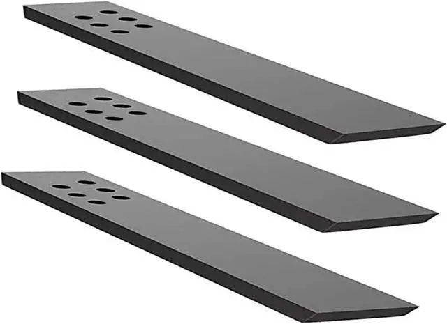 Main image of LX2.5 Heavy Duty Knee Wall Support Bracket - 3 Pack, 16" L x 2.5" W, 3/8" Thick, Floating Bracket for Quz/Granite/Wood/Concrete Countertops, Screws Included