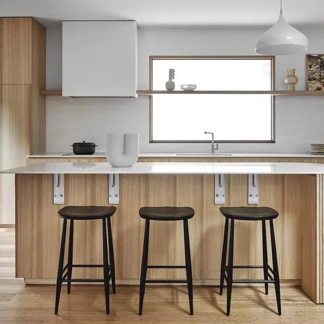 Alt view image 2 of 7 - Shelf Bracket Heavy Duty 12x8x2 in, 1/5IN Extra Thick Solid L Brackets Stainless Steel Countertop Bar Top Support Brackets Wall Mounted, Includes Hardware, 2 Pack