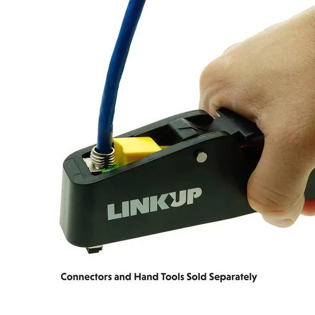 Alt view image 5 of 7 - LINKUP - Cat8 Ethernet Cable S/FTP 22AWG Screened Solid Cable | 2000MHz (2GHz) up to 40Gbps | Future 5th-Gen Ethernet LAN Network 40G Structure Wires |Yellow| 50 Meter Bulk (Termination Required)