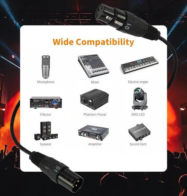 Alt view image 7 of 7 - XLR Snake C to Ethercon C, 4 Channel 3-pin Multi Network Snake Receiverwith Cat5/cat6 Network Snake Receiver, for Stage and Recording Studio,3 Feet (1 Male+1 Female)