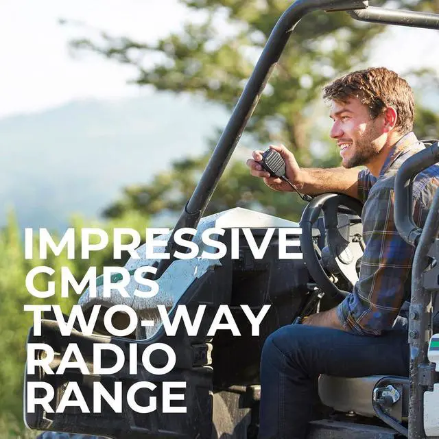 Alt view image 2 of 7 - MXT115AGVP3 - 15 Watt GMRS MicroMobile Two Way Radio - Off Roading Outdoor Farm Radio - Extended Range 3dB gain Ghost Antenna, Antenna C, Mounting Bracket - Farm Tractor Bundle
