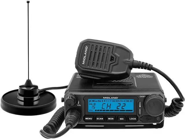 Main image of ® MXT500 50-Watt GMRS Mobile Radio - for Farms, Ranches, Overlanding, Trails, and Off-Roading - 8 Repeater Channels, Compact Design, External Magnetic Mount, 2.1dB Unity Gain Antenna