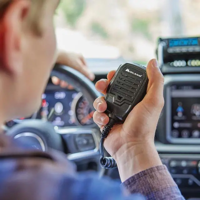 Alt view image 4 of 7 - ® MXT500 50-Watt GMRS Mobile Radio - for Farms, Ranches, Overlanding, Trails, and Off-Roading - 8 Repeater Channels, Compact Design, External Magnetic Mount, 2.1dB Unity Gain Antenna