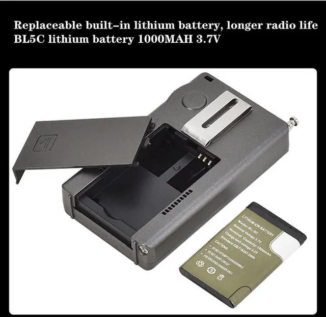 Alt view image 3 of 7 - HRD-747 SSB Shortwave Radio FM MW SW CB AIR VHF UHF UBD WX Wide Frequence Receiver with NOAA Alert and Sleep Timer,  FM Stereo Recharge Digital Radios with Clock and 9.7ft Wire Antenna