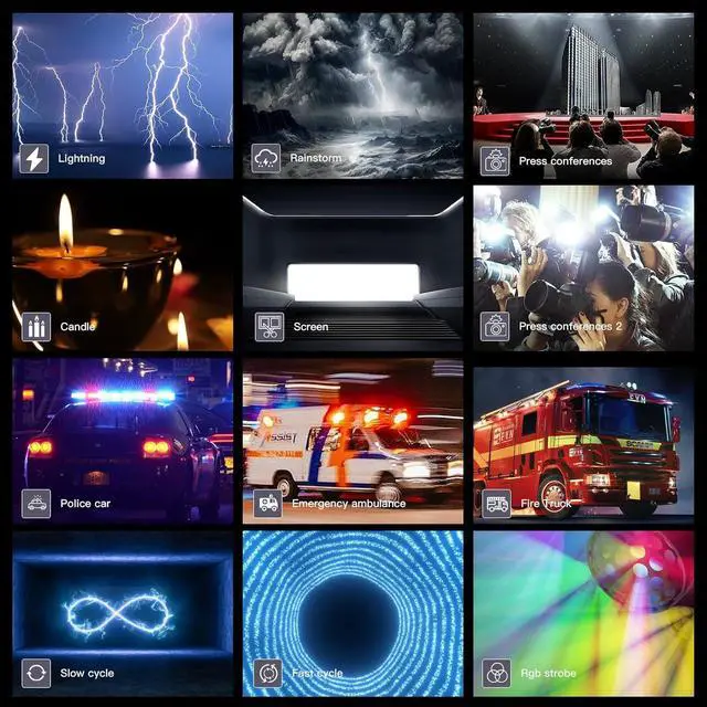 Alt view image 4 of 7 - 2Pack RGB LED Video Light Stick Wand,3200K~8500K Magnetic Photography Tube Light,360° Full RGB Light Stick with 4000mAh Battery for YouTube Video,Vlog,Live Game Streaming