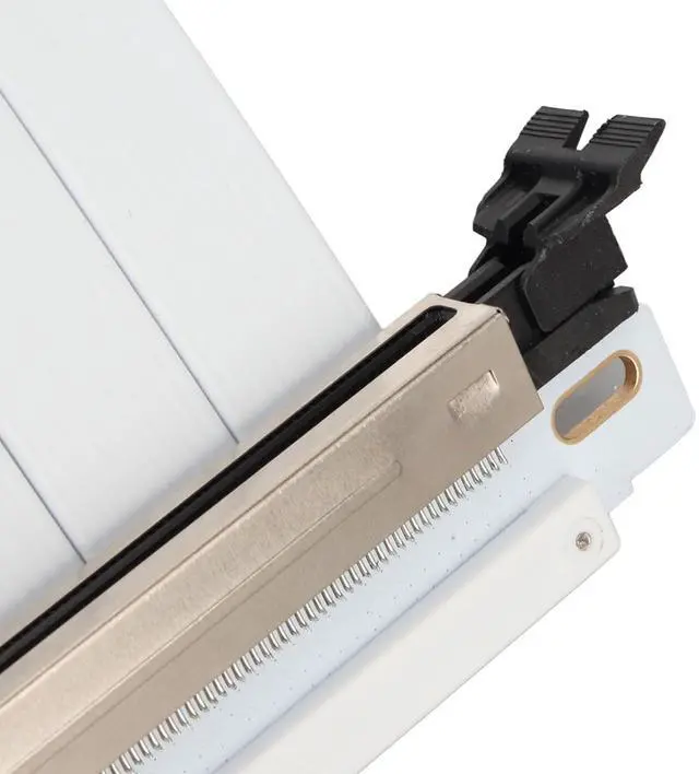 Alt view image 7 of 7 - PCIE 4.0 x16 Extender Riser Cable, High Dual Sided Reverse 180 Degree PCI E Ports GPU Graphic Card Extension Cable for RX 7900 7800 7700 7600 7500,etc (White)