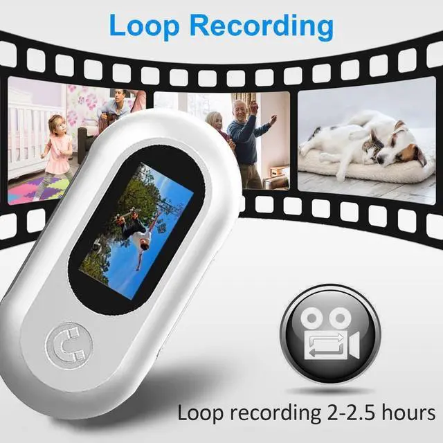 Alt view image 7 of 7 - HD 1080P Cat Camera Collar with Video Record Wireless Mini Sport cam,Small Action Cameras,Body Camera for Pet Supplies/Stuff,Outdoor/Inoor Birthday Gift No Wi