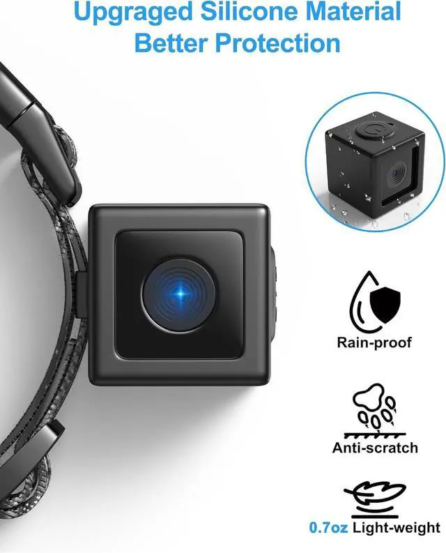 Alt view image 6 of 7 - Cat Camera Collar, 1080P Video Recording Cameras for Pets,XS-Size,No App,No Wi-, Cordless Cat & Dog Collar Camera,POV Cam(No Micro-SD Card Included)