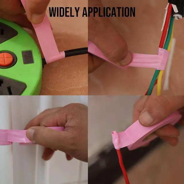 Alt view image 7 of 7 - 30 Pack Colored Electrical Tape Waterproof, 3/4 in x 66ft, Industrial Grade UL/CSA Listed High Temp Electrical Tape Colors Electric Super Vinyl, 3075C1