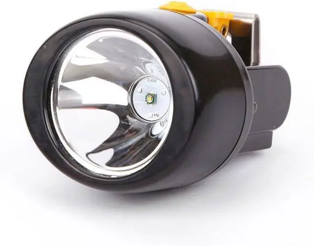 Main image of Waterproof Explosion Proof Safety Mining Headlight Rechargeable LED Miners Head Light Flashlight Underground Head Lamp Coal Mining Lights for Hard Hat (Yellow)