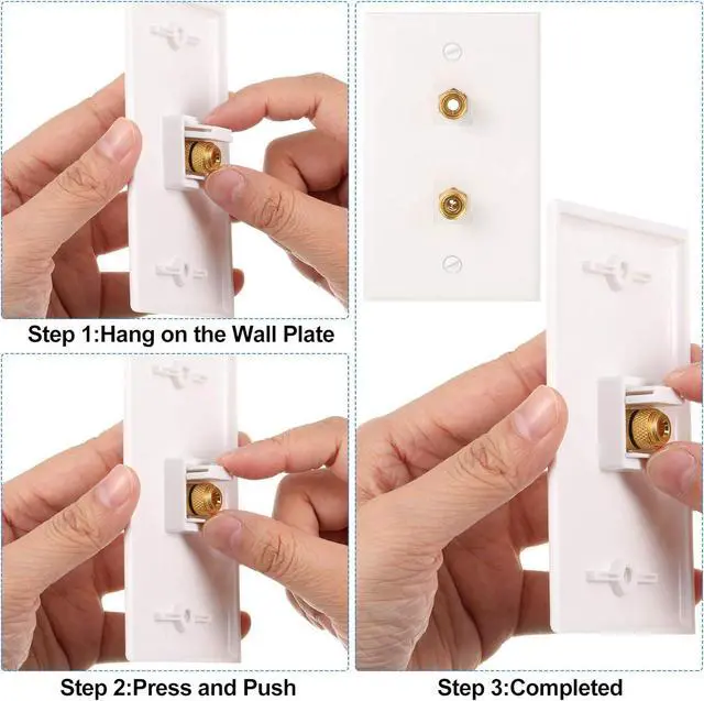 Alt view image 3 of 7 - Banana Jack Binding Post Keystone Jack Insert, Black and Red Rings Audio Speaker Keystone Connector Screw Type Inline Coupler for Wall Plate Outlet Panel(50 Pieces)