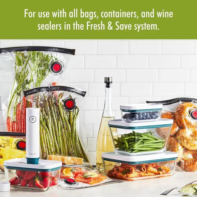 Alt view image 5 of 5 - Fresh & Save Modern Handheld Food Saver Vacuum Sealer Machine Pump