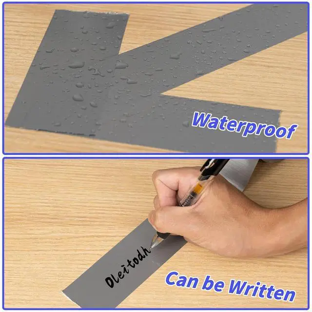 Alt view image 4 of 7 - 22 Pack Silver Duct Tape Bulk, 2 inch X 660 Yards, Heavy Duty Waterproof, Strong No Residue All-Weather Duct Tape, Tear by Hand, Multi-Use for Indoor & Outdoor Repairs, Industrial, Professional Use