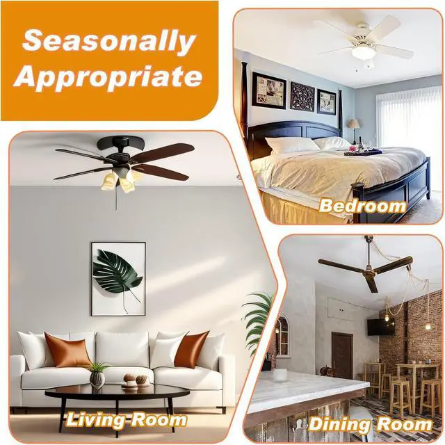 Alt view image 6 of 6 - 5 Pcs Fan Sloped Ceiling Kit Black Ceiling Fan Mounting Bracket Sloped Cathedral Canopy Bracket for Living Room Outside Patio Porch with Mounting Hardware