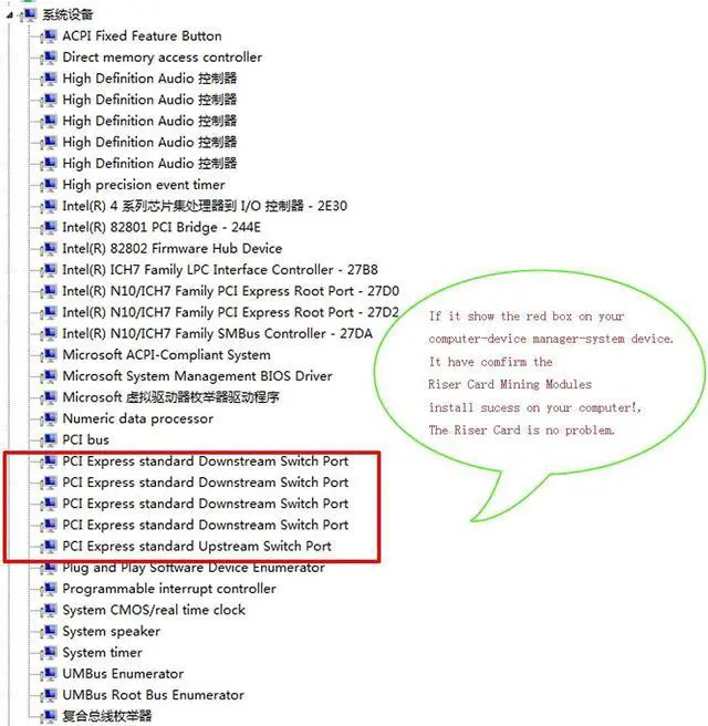 Alt view image 7 of 7 - PCI-E 1 to 4 PCI Express 16X Slots Riser Card Mining Modules PCI-e 1X to External 4 PCIe Slots Adapter Pcie Port Multiplier-
