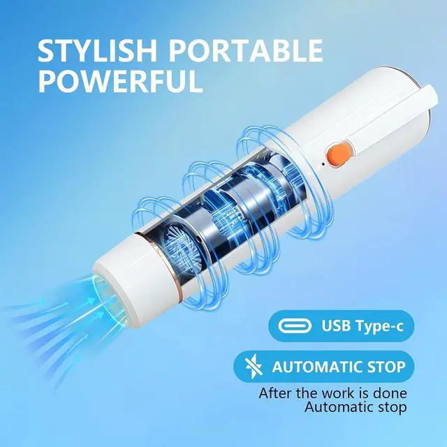 Alt view image 7 of 7 - Vacuum Sealer, Vacuum Sealer for Food Compact Handheld Vac Seal Machine, Seal Meal Saver Portable Food Sealer (Vacuum Sealer Machine + 3 Food Storage Containers + 30 Reusable Bags)