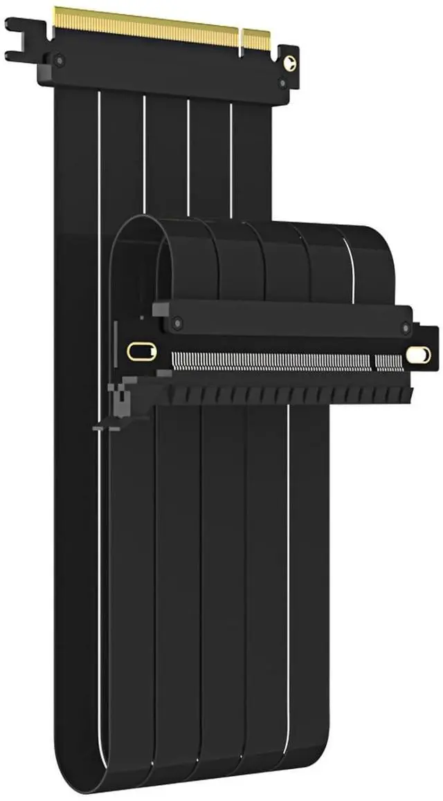 Main image of 600mm PCIe 4.0 X16 Riser Cable for PCIe 4.0/3.0 GPUs, Such as GeForce RTX 40/30 Series and Radeon RX7000/RX6000 Series, etc