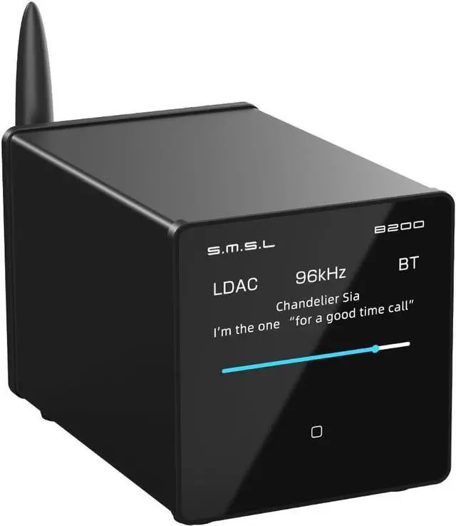 Main image of SMSL B200 der Receiver Bluetooth 5.1 Audio Preamplier CS43131 Chip RCA Output Coaxial Optical Output USB Input