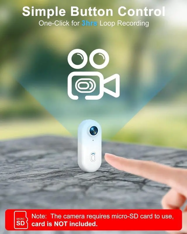 Alt view image 4 of 7 - Cat Camera Collar with Phone APP, 1080P HD Video Recording, XS/M-Size Pet POV Cam for Dogs & Big Cats, Cordless Pet Collar Cameras with APP Viewing (XS-Collar)