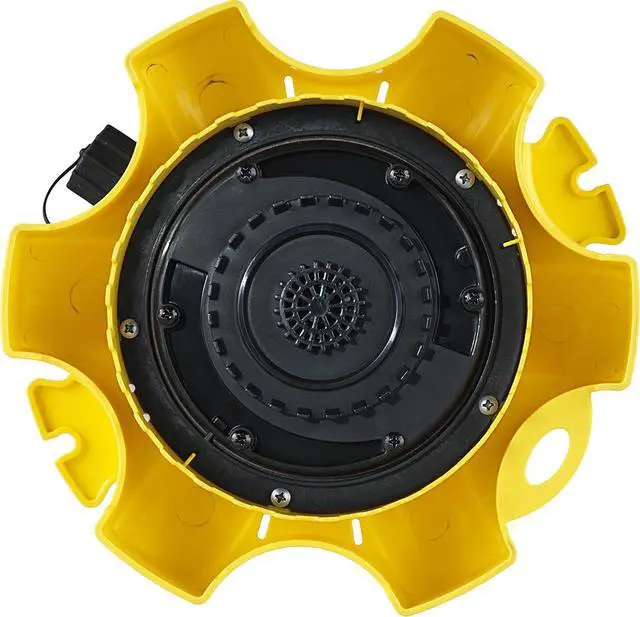 Alt view image 2 of 7 - - WaterBUG 1/6 1350 GPH Submersible Pump with Multi-Flo Technology - Water Removal and Transfer Pump, Yellow