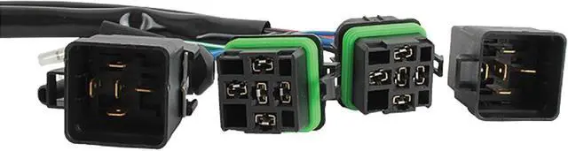 Alt view image 2 of 6 - 113-22002 New Wiring Harness Coatie with/Replacement for Converts 3 Wire Tilt Trim Motor to 2 Wire 30 A Fuse 2 Relays 9807-100 47-35-9003 28-9807-100