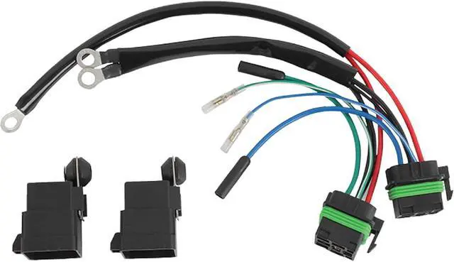 Alt view image 4 of 6 - 113-22002 New Wiring Harness Coatie with/Replacement for Converts 3 Wire Tilt Trim Motor to 2 Wire 30 A Fuse 2 Relays 9807-100 47-35-9003 28-9807-100