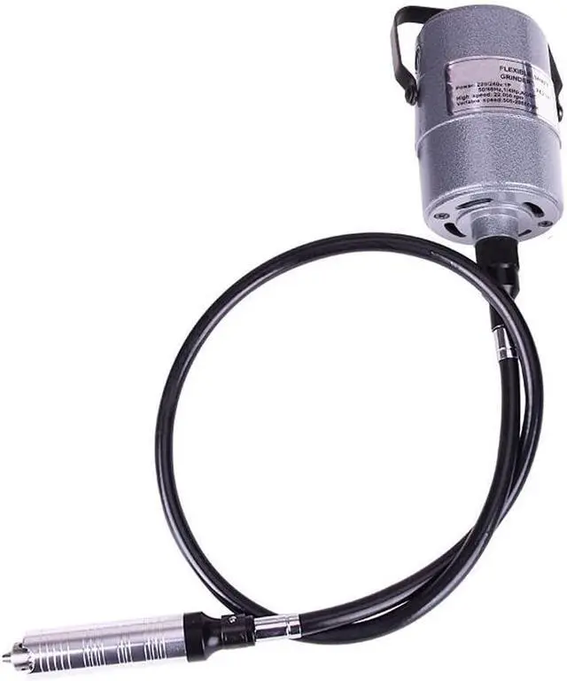 Alt view image 2 of 7 - Fl Shaft Grinder Carver Rotary Tool Hanging Carving Multi-function Metalworking Tools, Foot Pedal Control, 30pcs, for carving, buffing, drilling, polishing, sanding, cutting, cleaning