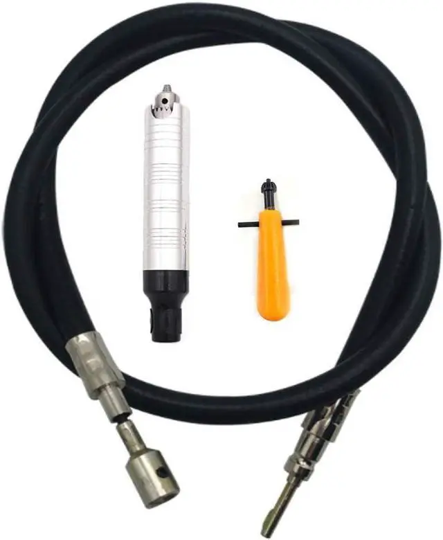 Alt view image 6 of 7 - Fl Shaft Grinder Carver Rotary Tool Hanging Carving Multi-function Metalworking Tools, Foot Pedal Control, 30pcs, for carving, buffing, drilling, polishing, sanding, cutting, cleaning