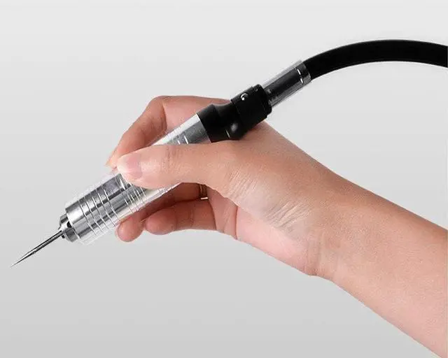 Alt view image 7 of 7 - Fl Shaft Grinder Carver Rotary Tool Hanging Carving Multi-function Metalworking Tools, Foot Pedal Control, 30pcs, for carving, buffing, drilling, polishing, sanding, cutting, cleaning