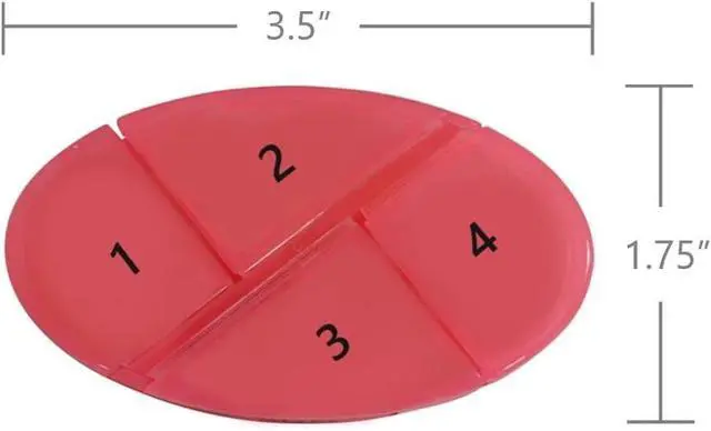 Alt view image 2 of 4 - e-Pill 4 Times a Day x 7 Day Weekly Pill Organizer, Vitamin and Medicine Pill Box Reminder - with Timer