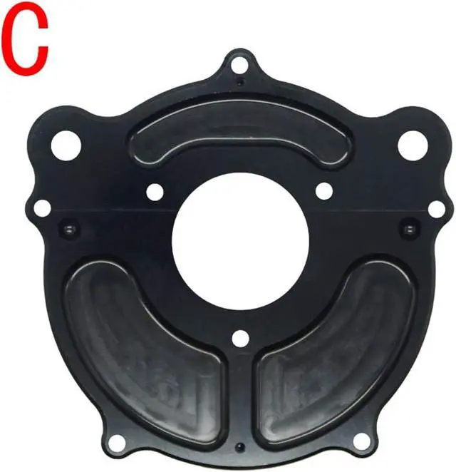 Alt view image 5 of 7 - Air Filter Intake Motorcycle Turbine Cleaner Kit Cnc Cut Chrome for Harley Touring Street Glide 2008 - 2016 Softail 2016 - 2017 Fitment - C (Blue)