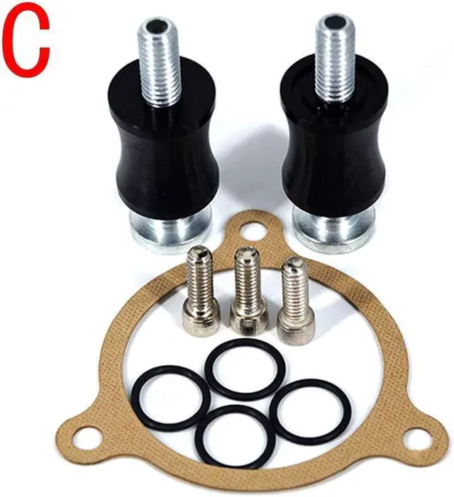 Alt view image 6 of 6 - Air Filter Motorcycle Intake Cleaner Cnc Cut Kit Black for Harley Model Touring Street Glide 2008-2016 Softail 2016-2017 Fitment - C