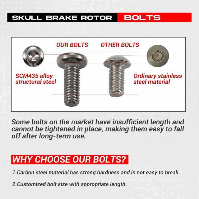 Alt view image 5 of 7 - 11.5''Front Brake Rotor for Harley Davidson Touring Sportster Dyna and Early Super Glide Softail Great Performance Superior Heat Dissipation Brake part, Mirror-Polished Stainless Steel Rotors