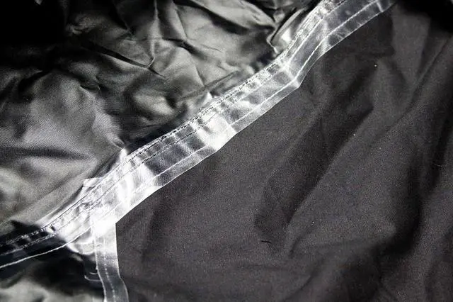 Alt view image 6 of 7 - Nelson Rigg USA Defender Extreme Motorcycle Cover; Waterproof; Outdoor All Weather; Fade Resistant; Ventilated; Reflective; Lock Grommets; Storage Bag (X-Large)