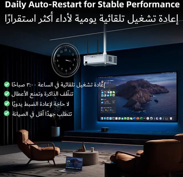 Alt view image 6 of 7 - Wireless HDMI Transmitter and Receiver 328ft, USB-C & HDMI Adapter, 2 TXS to 1 RX, Up to 32 TXS, 1080P@60Hz, 2.4G/5G, for Audio & Video Streaming from Laptop Phone to Monitor