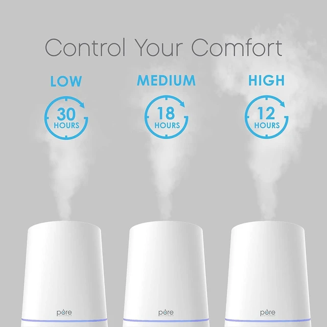 Alt view image 2 of 7 - HUME Max Top Fill Ultrasonic Cool Mist Humidifier