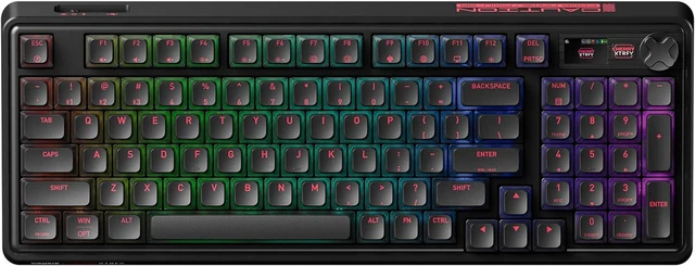 Main image of wegear PIXIU 98 Mechanical Gaming Keyboard, Cherry MX2A Brown Switches | 8K Hz Polling, Tri-Mode Gasket Key-Board with Knob for PC/Mac/Laptop, Hot Swappable, PBT, RGB Backlit, 95 Keys