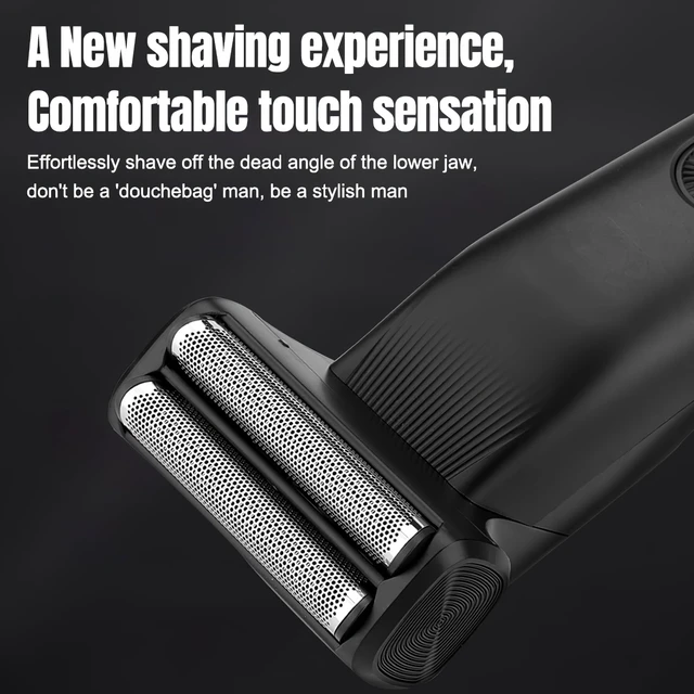 Alt view image 4 of 7 - Professional 3-in-1 Beard Trimmer & Grooming Kit - Precision Hair Clippers for Face/Nose/Ear, Rechargeable with 3 Guards, Valentines Gift Ready