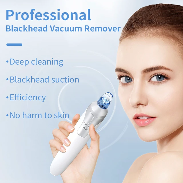 Alt view image 2 of 7 - Facial Pore Blackhead Remover - Face Cleaner and Blackhead Extractor with 4 Suction Heads
